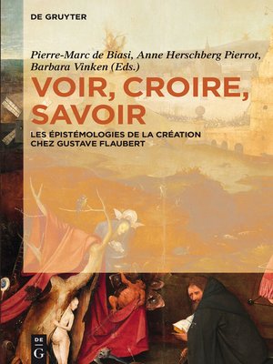 cover image of Voir, croire, savoir